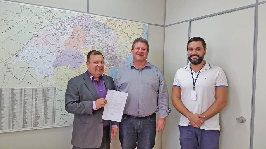  Vereador Vando Ribeiro garante melhorias no trevo de acesso ao IFF- campus Santo Ângelo, na ERS 218