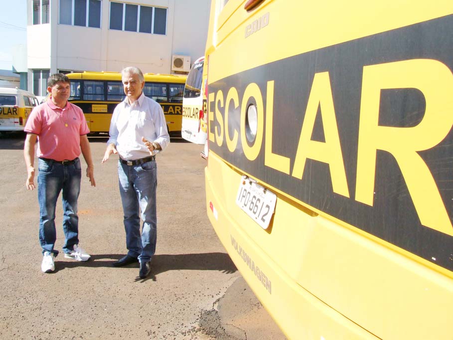 Presidente da Câmara articula parceria entre Estado e Município a fim de garantir transporte escolar para todos. 