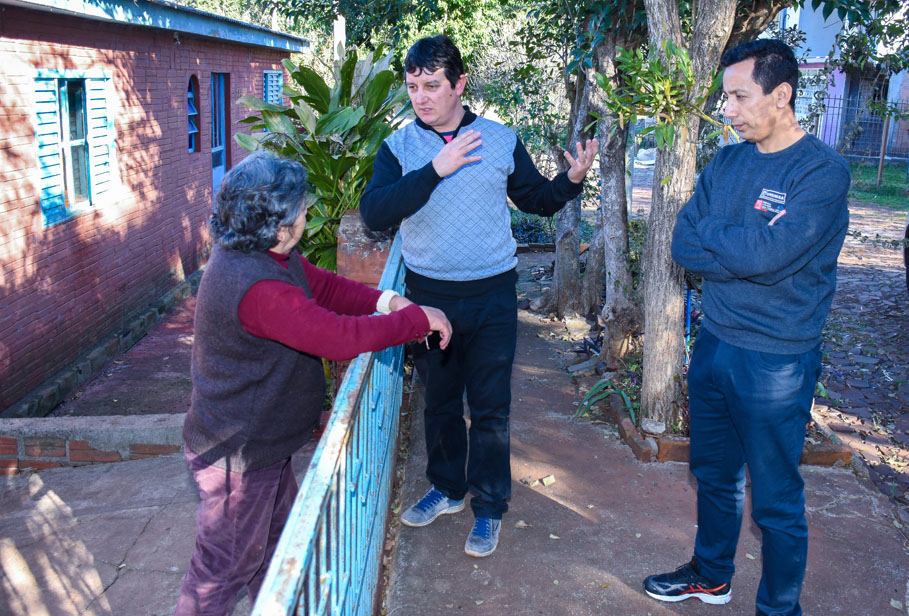 Vice-presidente da Câmara acompanha melhorias e apresenta reivindicações de moradores da zona norte de Santo Ângelo