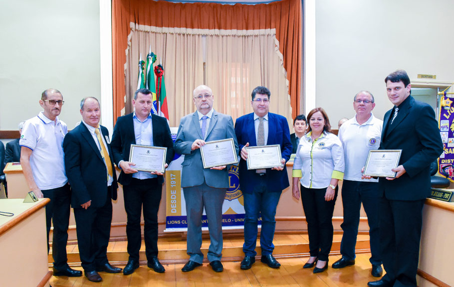 Legislativo realiza sessão solene em comemoração aos 100 anos do Lions Club Internacional