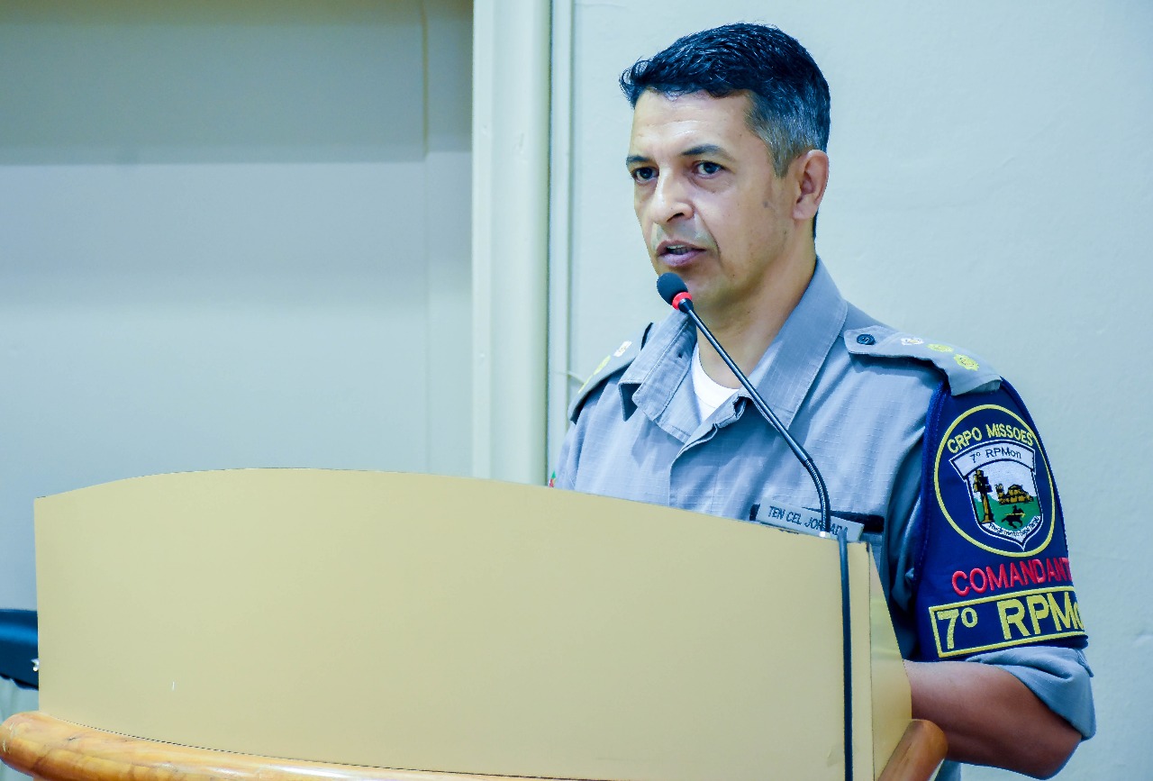 Legislativo de Santo Ângelo realiza sessão especial em homenagem ao Dia do Policial