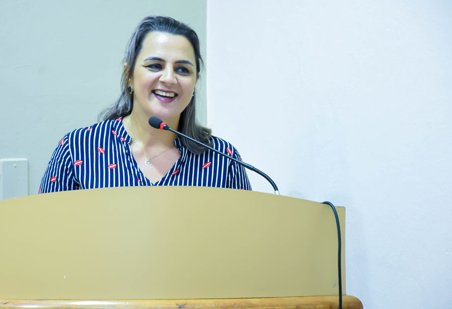 Ao retornar à Câmara, Jacqueline Possebom faz agradecimentos e destaca trabalho realizado frente à Secretaria de Assistência Social 