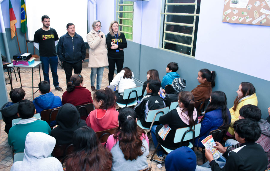 Câmara de Vereadores é apoiadora da segunda edição do projeto Quebrando o Silêncio, em Santo Ângelo
