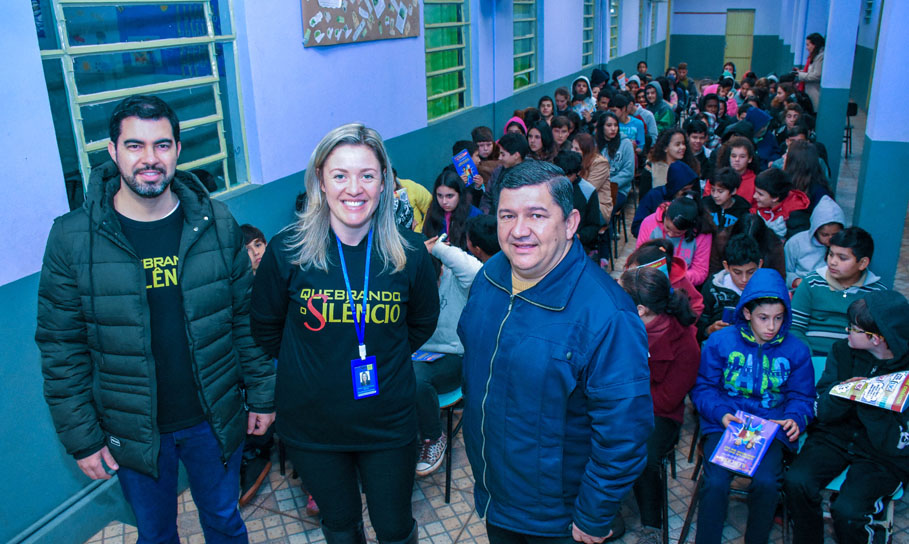 Câmara de Vereadores é apoiadora da segunda edição do projeto Quebrando o Silêncio, em Santo Ângelo