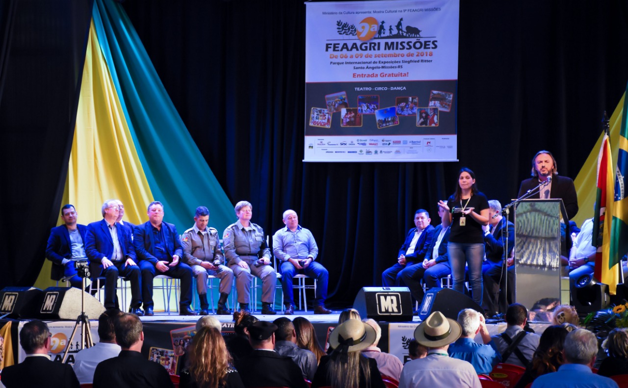 9ª Feaagri Missões e 12º Festival Cidade das Tortas são abertas oficialmente