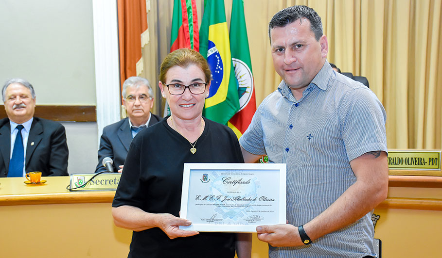 Sessão Especial entrega homenagens do Programa Selo Pela Vida