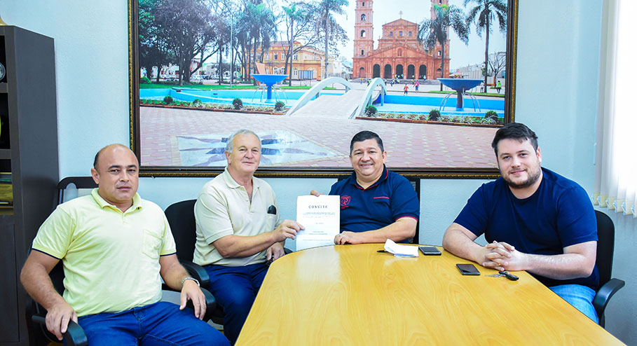 Câmara de Vereadores recebe convite para posse de diretoria da Associação dos Moradores do Bairro Pippi