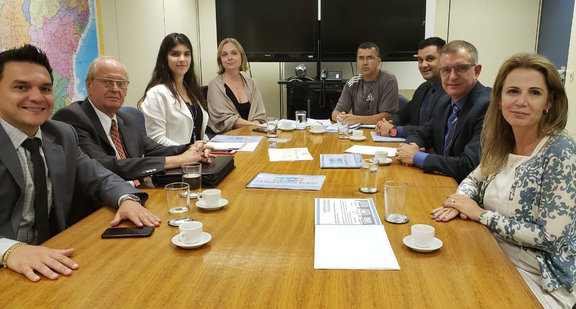 Vereadores participam de comitiva em busca de recursos para o município em Brasília