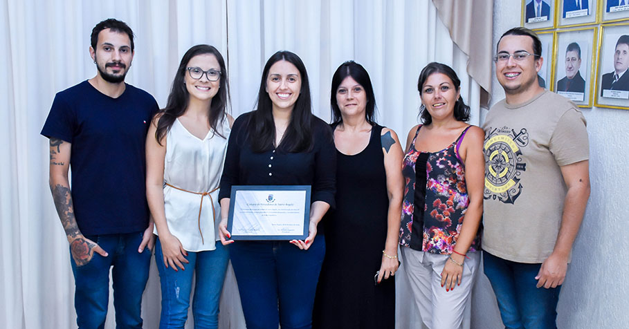 Secretaria Municipal de Cultura recebe homenagem da Câmara de Vereadores