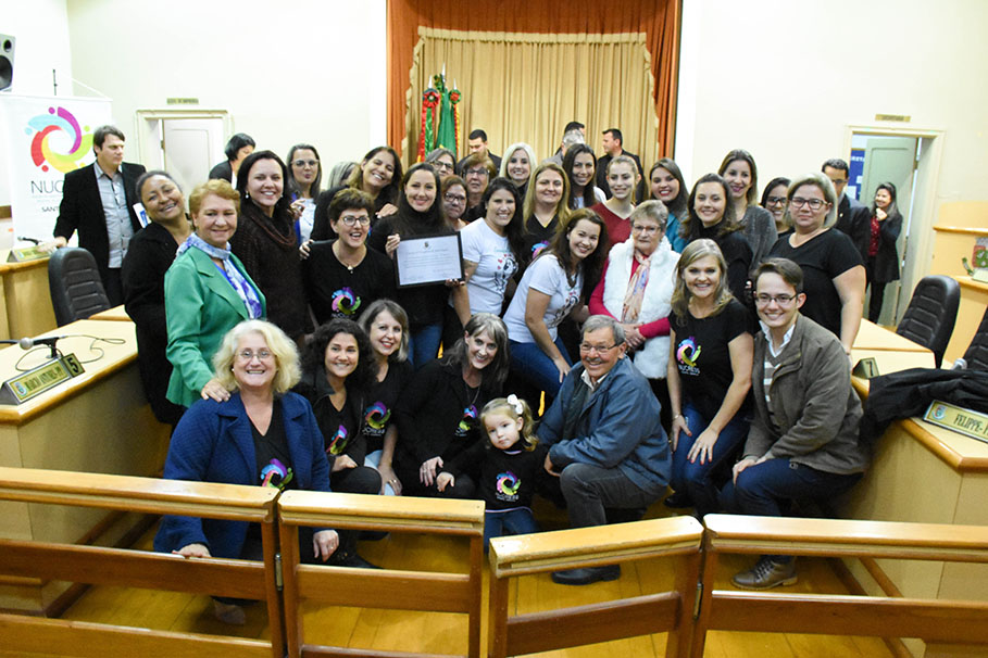Assistentes sociais são homenageadas no Legislativo de Santo Ângelo