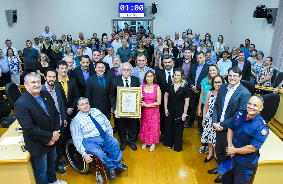 Wilson da Rosa Wilges recebe título de Cidadão Honorário de Santo Ângelo