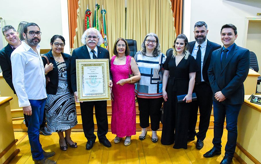 Wilson da Rosa Wilges recebe título de Cidadão Honorário de Santo Ângelo