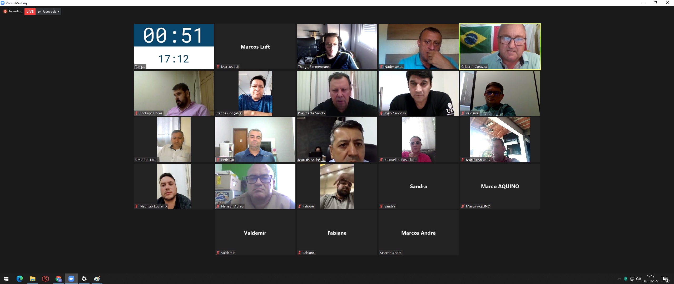 Vereadores realizam sessão extraordinária virtual, para tratar de projeto do Executivo.