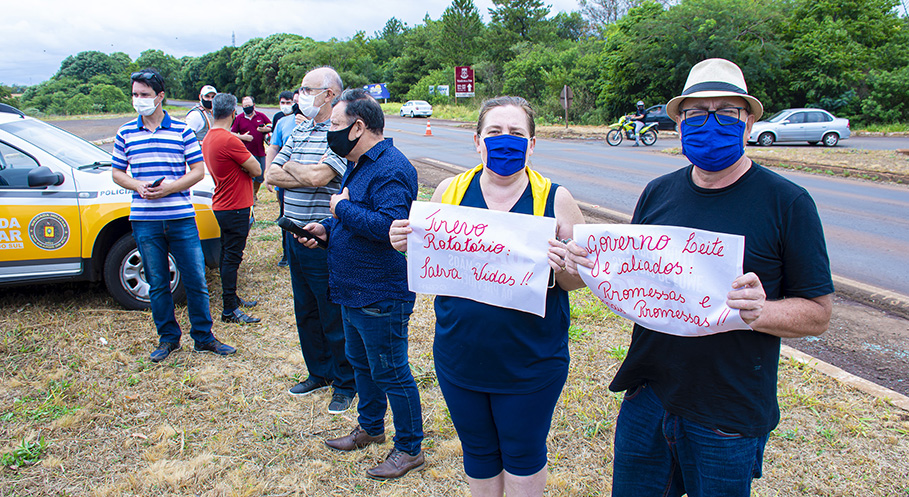Câmara de Vereadores realiza manifestação na ERS-344