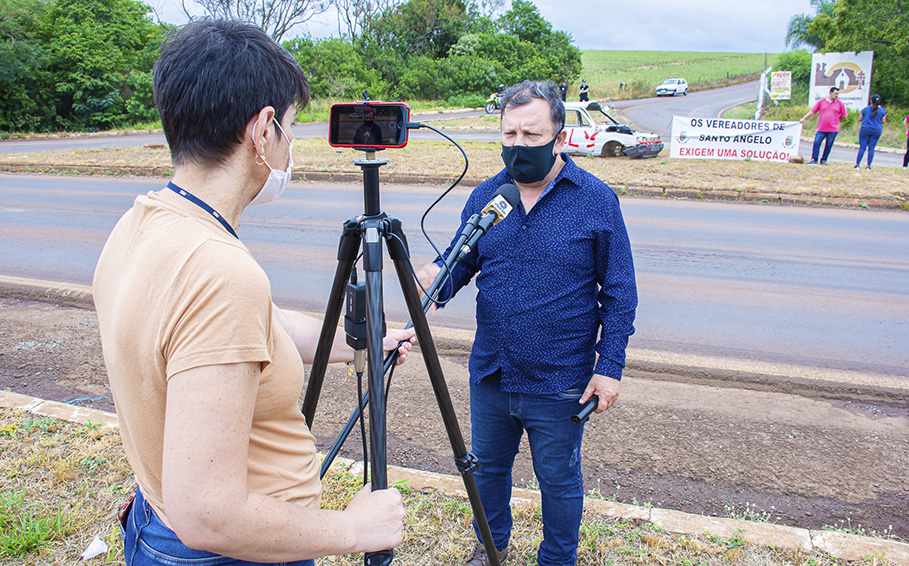 Câmara de Vereadores realiza manifestação na ERS-344