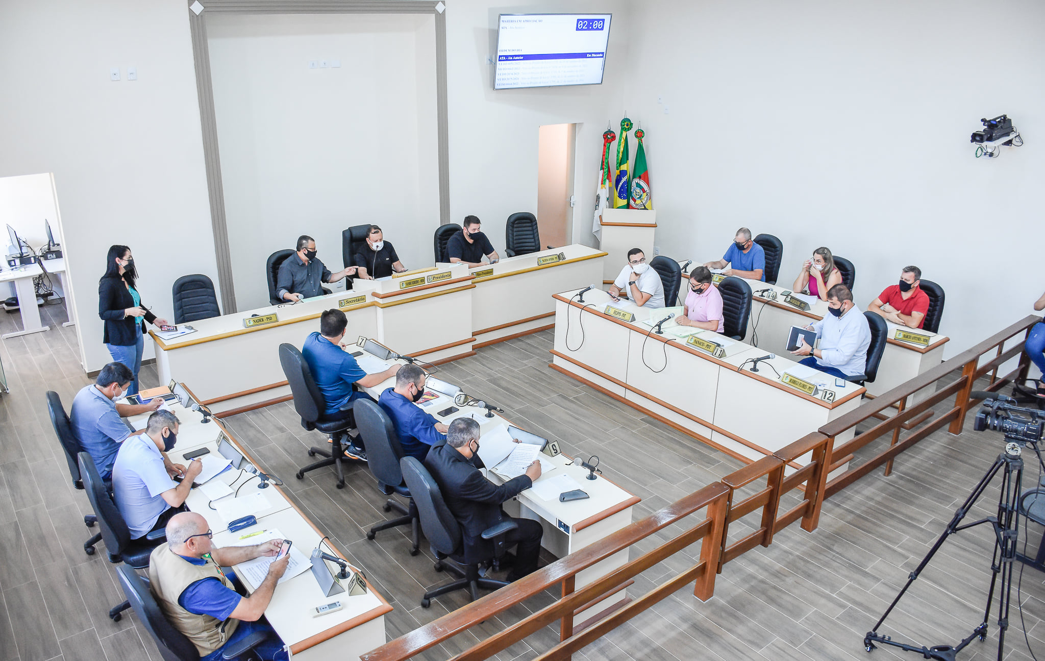 Sessões Ordinárias voltam a acontecer no Plenário da Câmara.