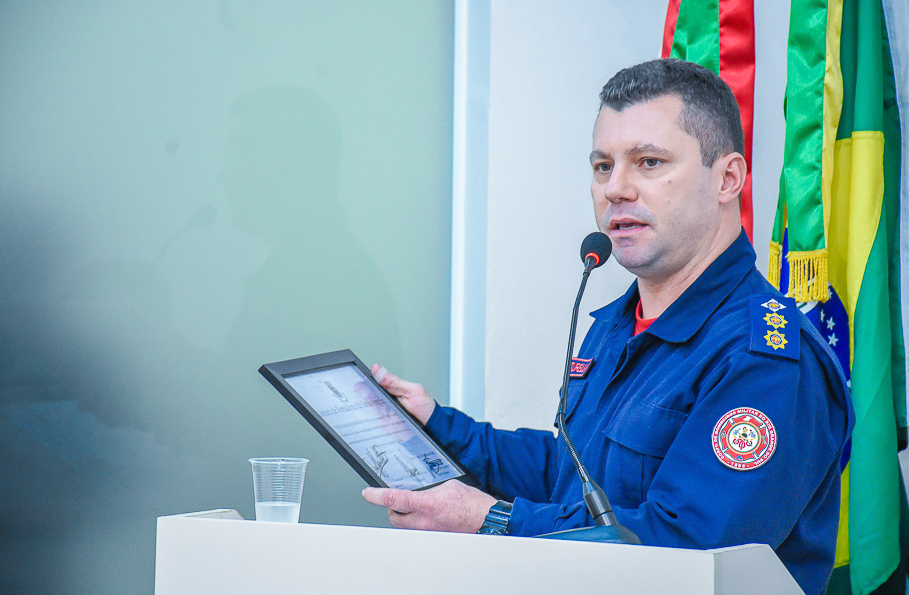 Bombeiros que atuaram contra o incêndio na Argentina recebem homenagem do Legislativo