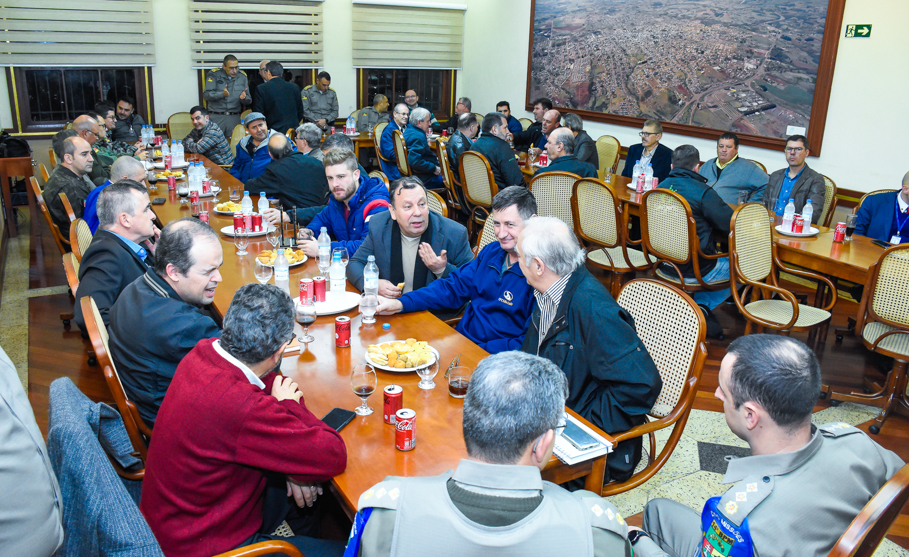 Legislativo participa de reunião com Comando-Geral da Brigada Militar