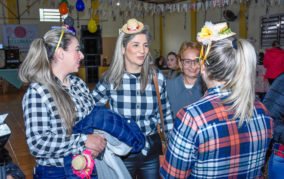 Clubes de Mães da comunidade do Rincão do Sossego realizam festa junina