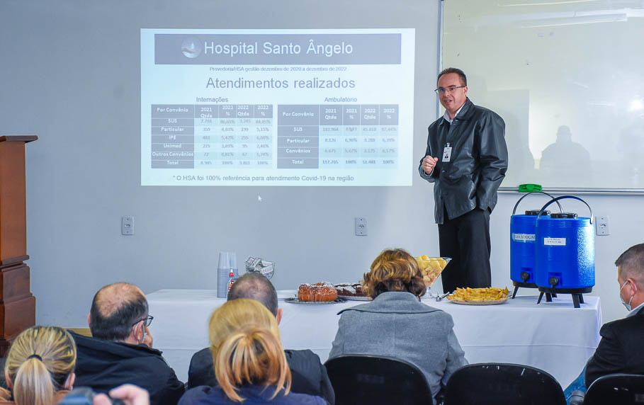 Hospital Santo Ângelo realiza prestação de contas referente a gestão 2020/2022.