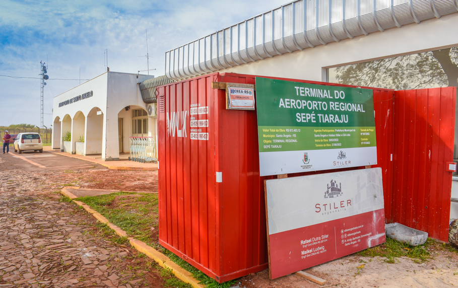 Parceria entre entidades poder público garante o andamento das obras do Aeroporto Regional