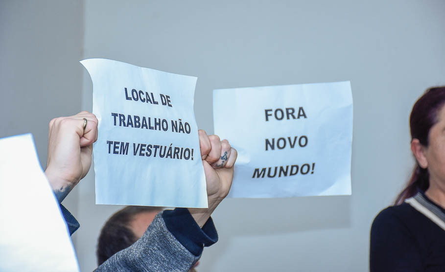 Legislativo recebe empresa Novo Mundo para tratar sobre questionamentos levantados em Plenário