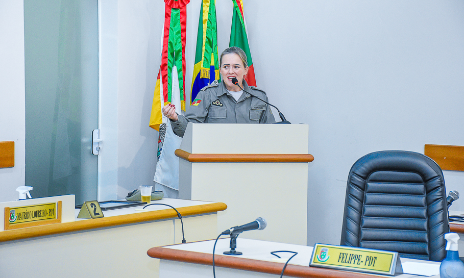 Patrulha Maria da Penha completa 7 anos de atuação em Santo Ângelo com homenagem do Legislativo