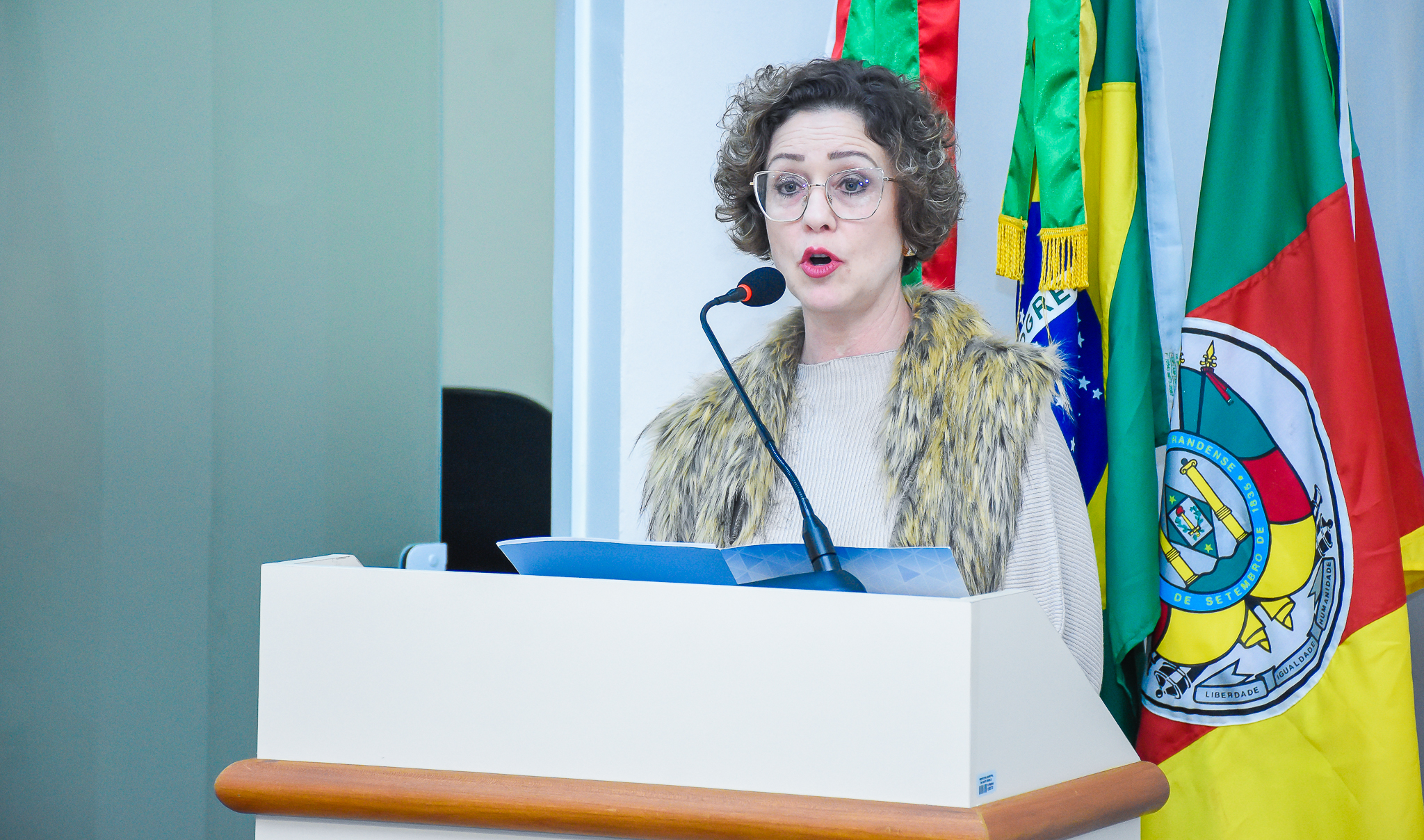 Legislativo homenageia Colégio Teresa Verzeri pela passagem de seus 90 anos