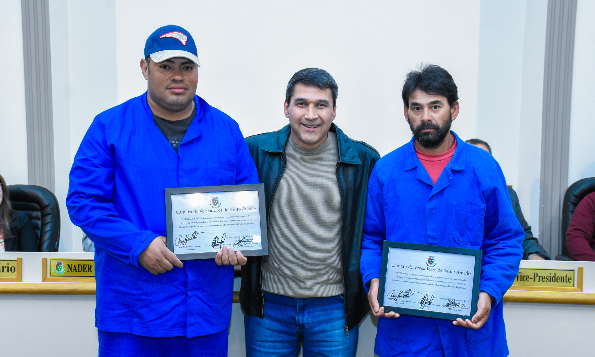 Câmara de Vereadores realiza homenagem à empresa Uniserv