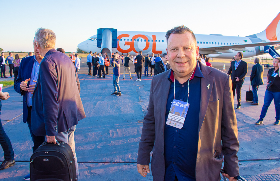 Pela primeira vez na região Boeing 737-800 da empresa Gol da início aos Voos com conexão são Paulo, Santo Ângelo 