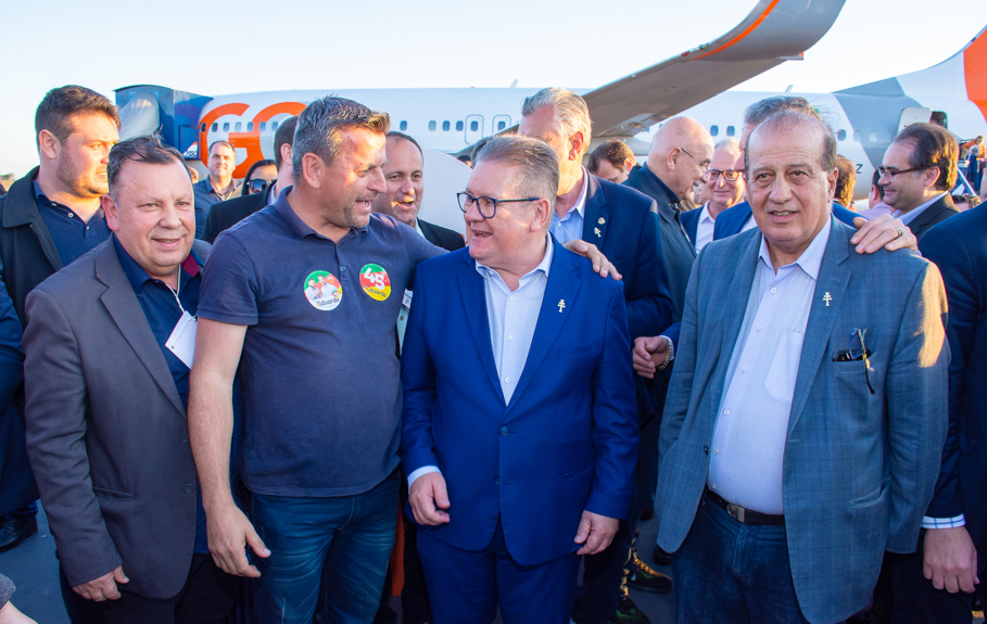 Pela primeira vez na região Boeing 737-800 da empresa Gol da início aos Voos com conexão são Paulo, Santo Ângelo 