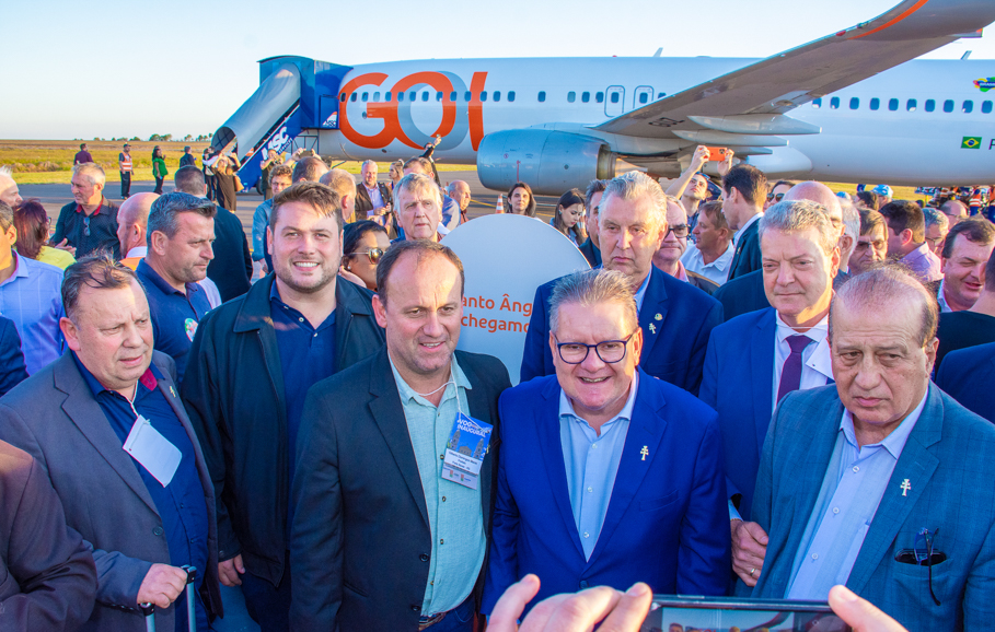 Pela primeira vez na região Boeing 737-800 da empresa Gol da início aos Voos com conexão são Paulo, Santo Ângelo 