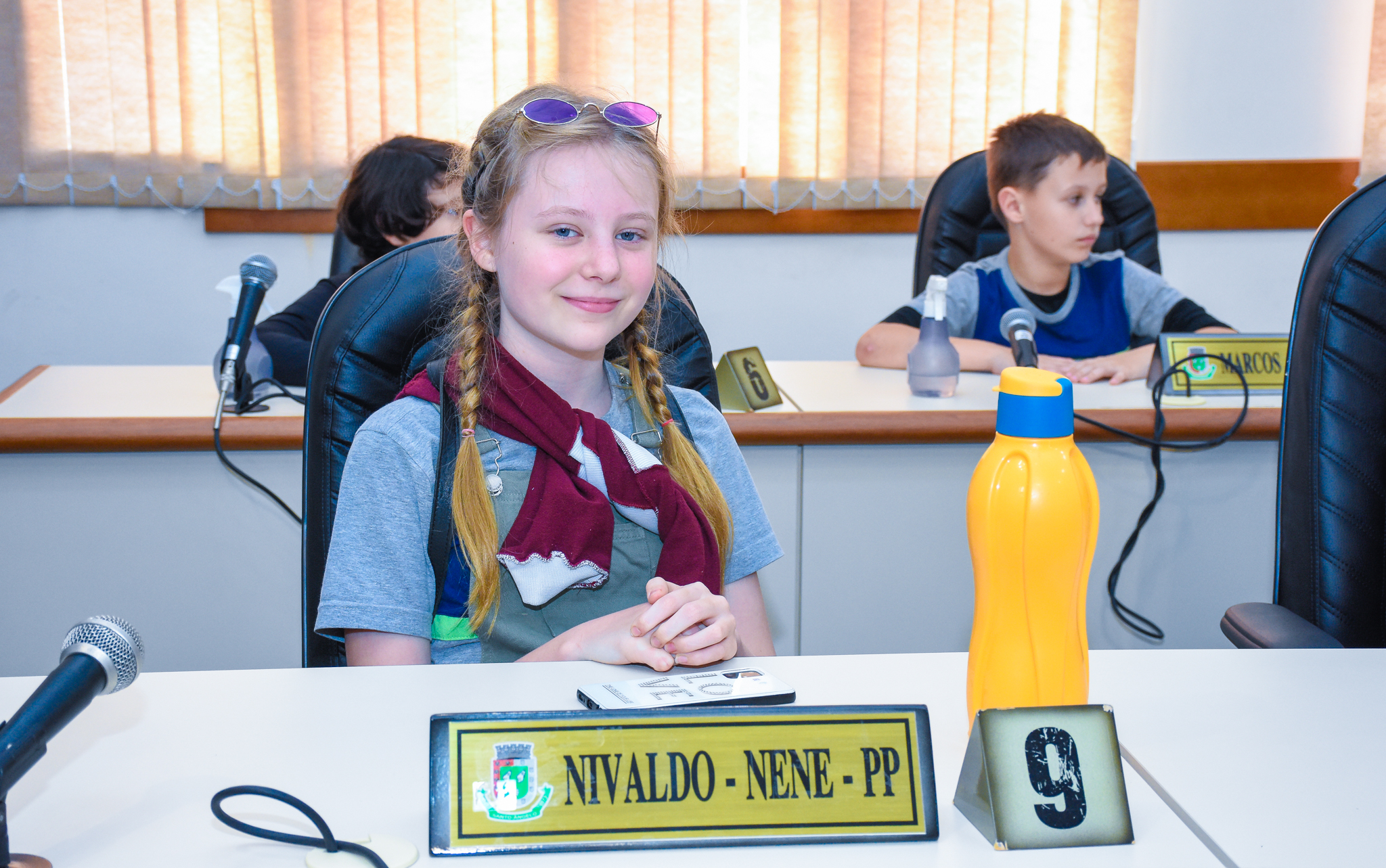 Estudantes de Maravilha/SC visitam o parlamento municipal 