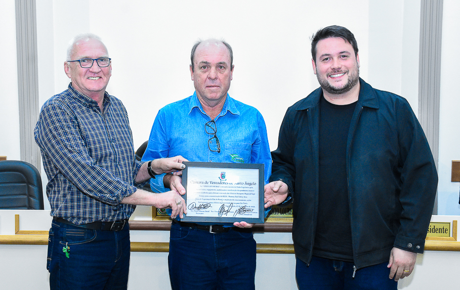  Sessão Especial presta homenagem aos envolvidos na concretização das obras no Aeroporto de Santo Ângelo.