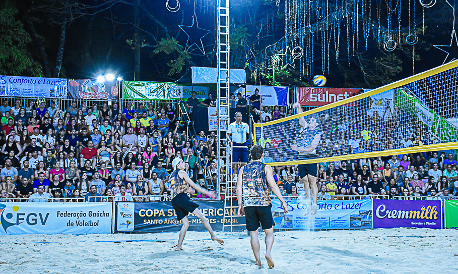 Poder Legislativo de Santo Ângelo prestigia a abertura da Copa Sul-Americana de Vôlei de Praia