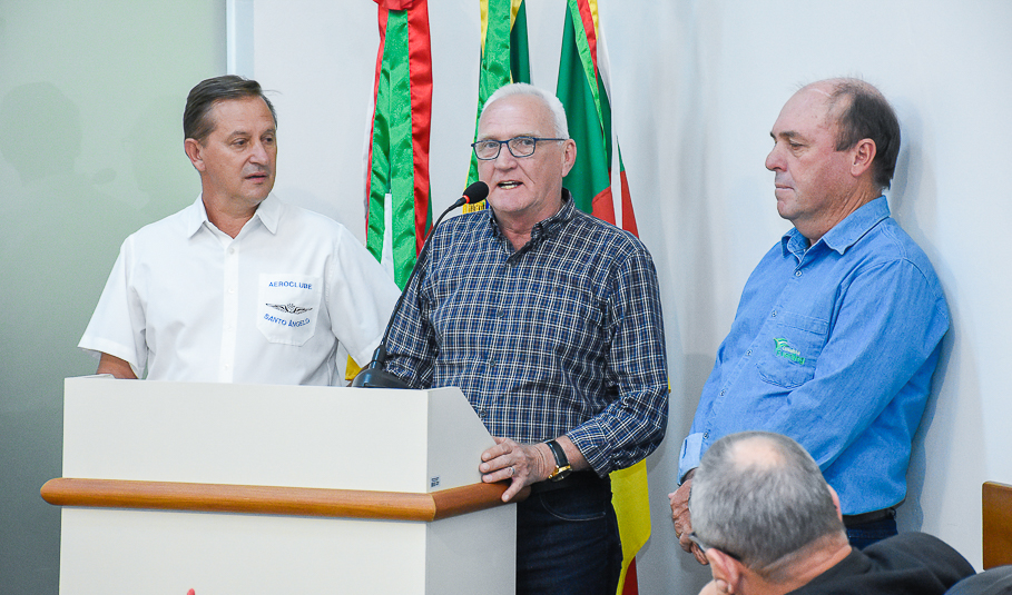  Sessão Especial presta homenagem aos envolvidos na concretização das obras no Aeroporto de Santo Ângelo.