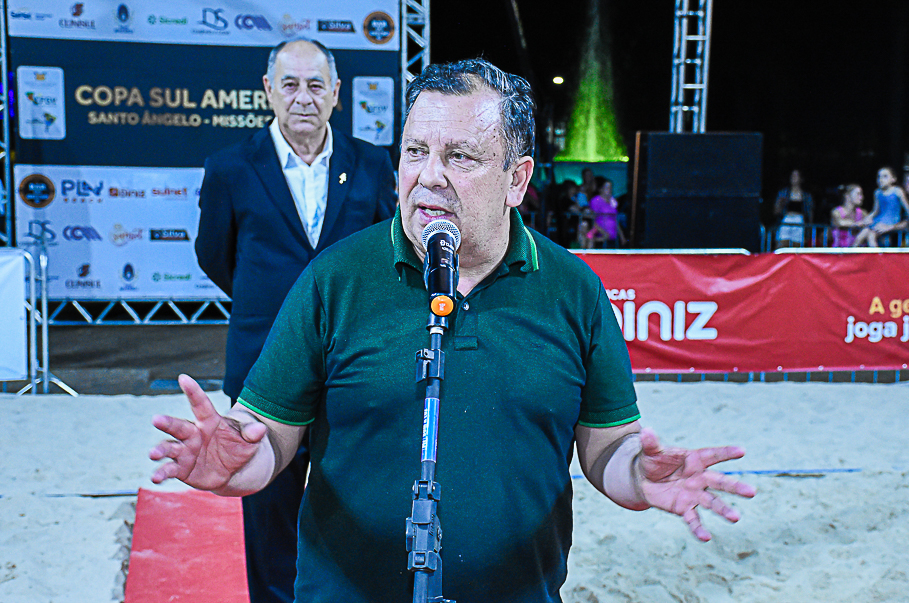 Poder Legislativo de Santo Ângelo prestigia a abertura da Copa Sul-Americana de Vôlei de Praia