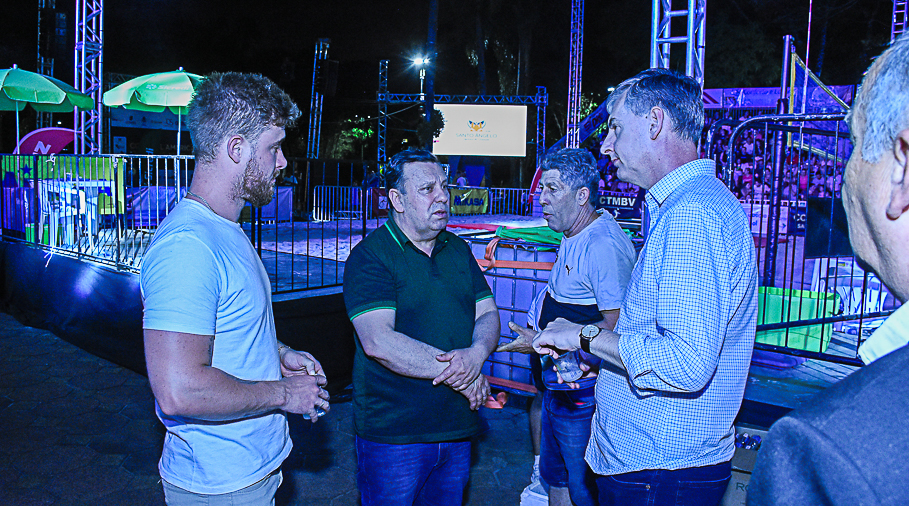 Poder Legislativo de Santo Ângelo prestigia a abertura da Copa Sul-Americana de Vôlei de Praia