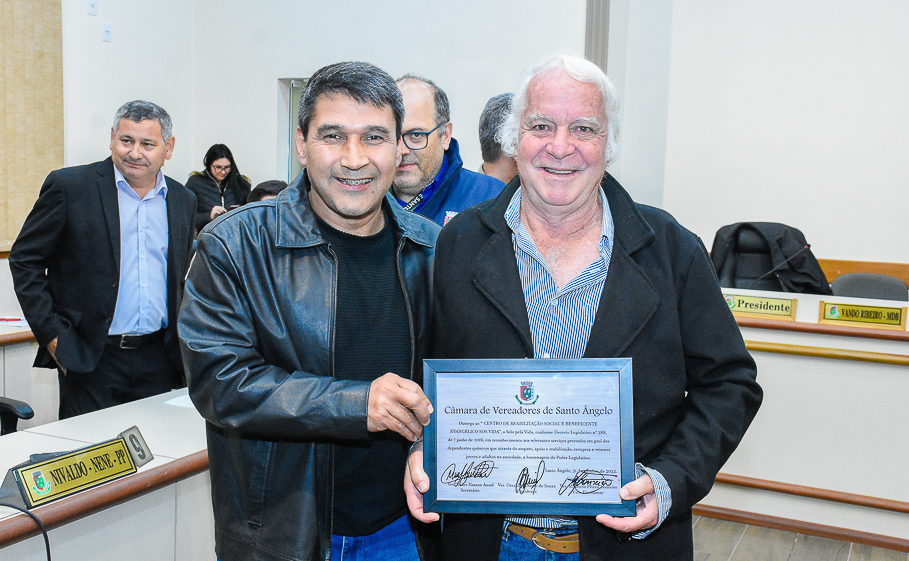 Sessão Especial presta homenagem aos agraciados pelo projeto Selo Pela Vida