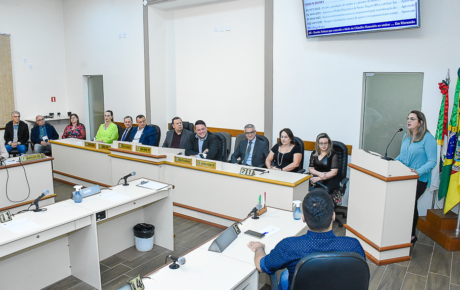 Legislativo santo angelense concede Título de Cidadão Honorário para o senhor Luís Carlos Rosa