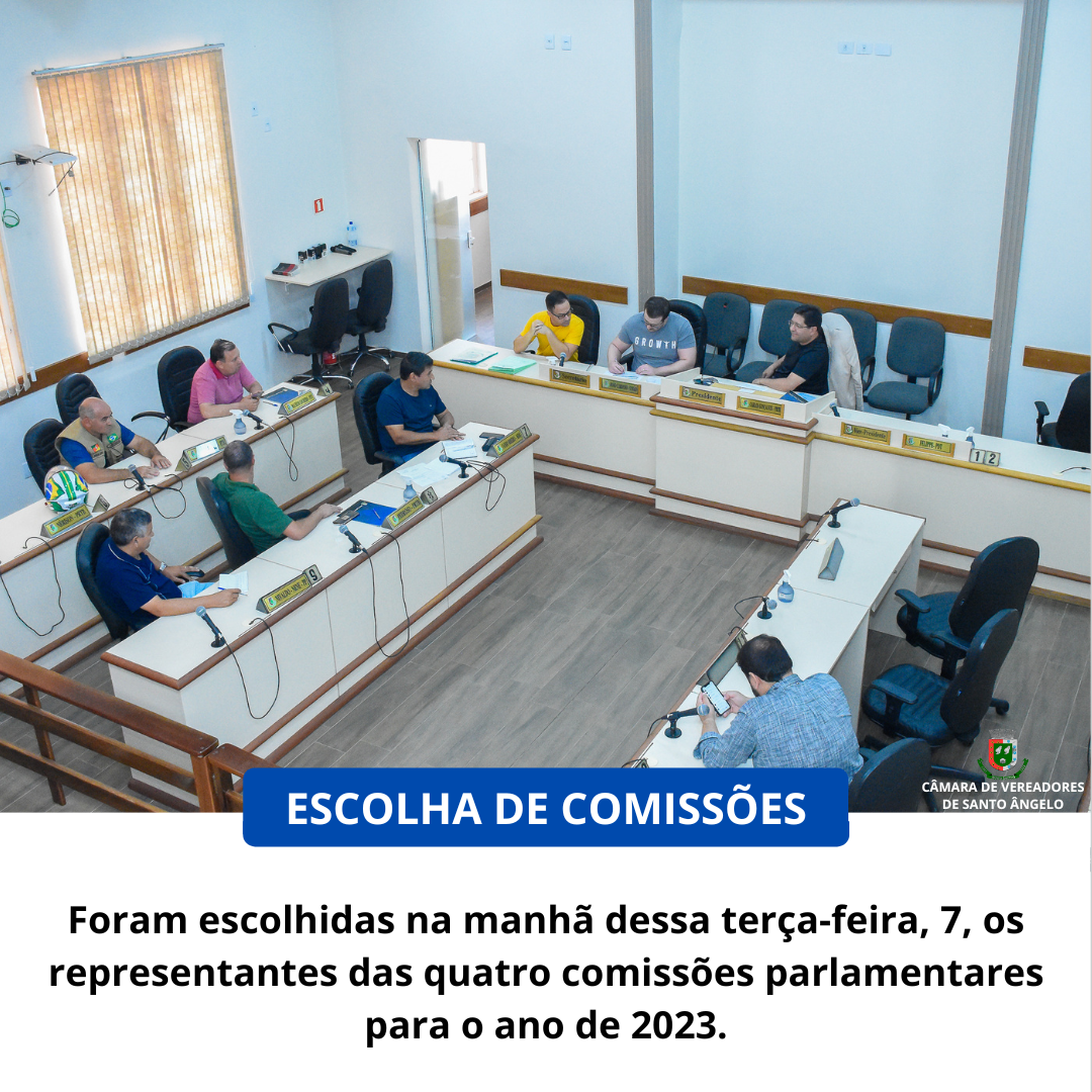 Definidas as comissões parlamentares para o exercício de 2023