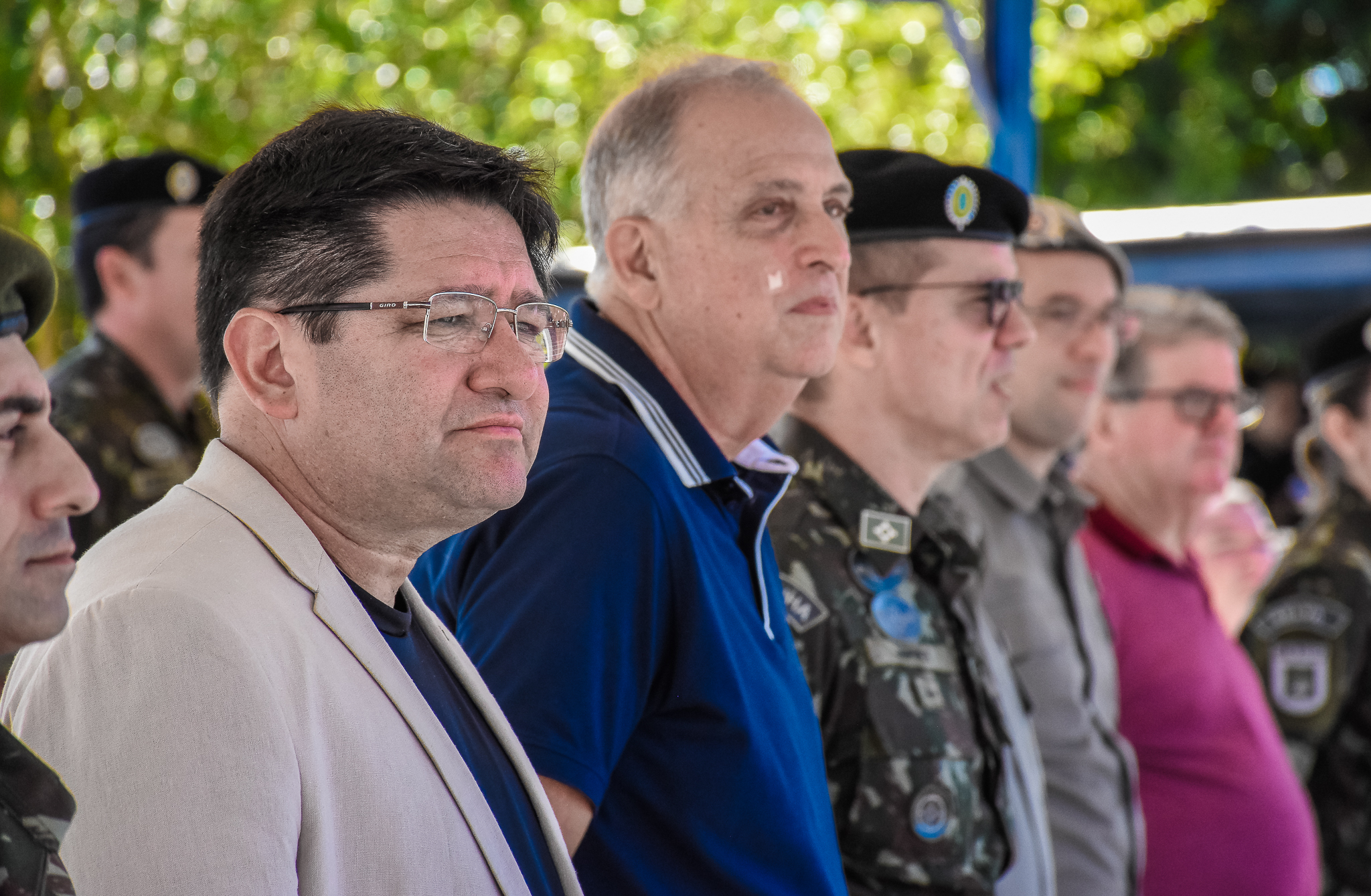  Presidente do Legislativo acompanha a incorporação de novos soldados do 1º Batalhão de Comunicações (1º B Com)
