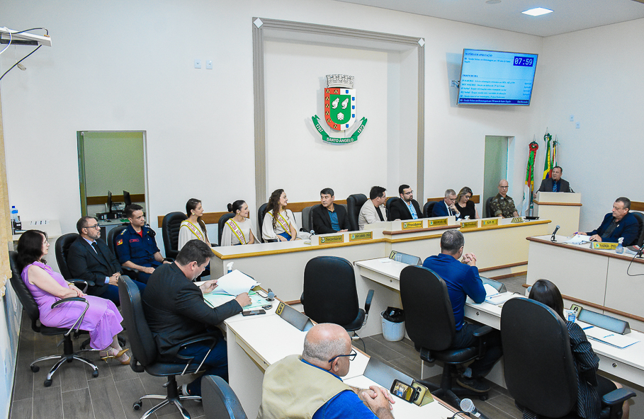 Legislativo realiza  Sessão Solene em homenagem aos 150 anos de emancipação político-administrativa de Santo Ângelo