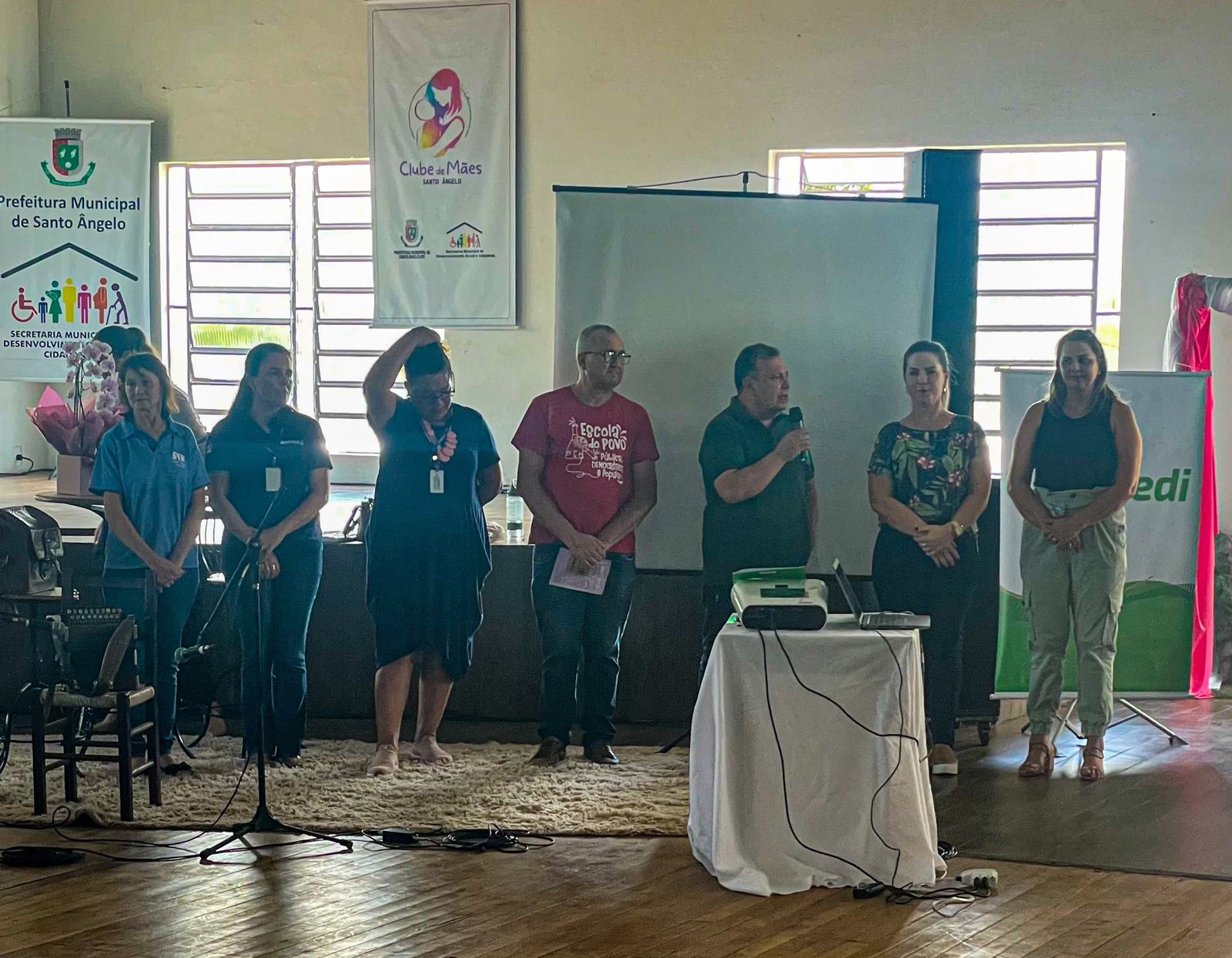 Poder Legislativo de Santo Ângelo participa de evento no Distrito União alusivo ao Dia Internacional da Mulher