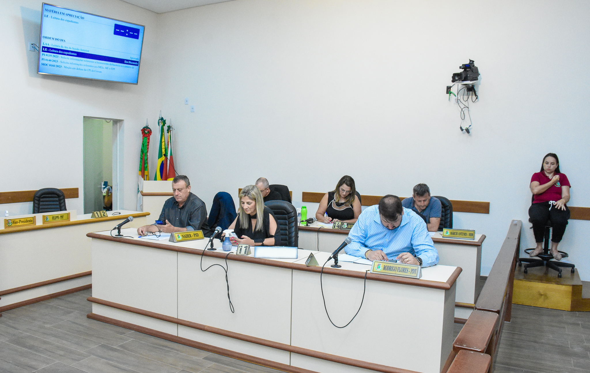 Confira os assuntos que estiveram em pauta na Sessão Ordinária da última segunda-feira
