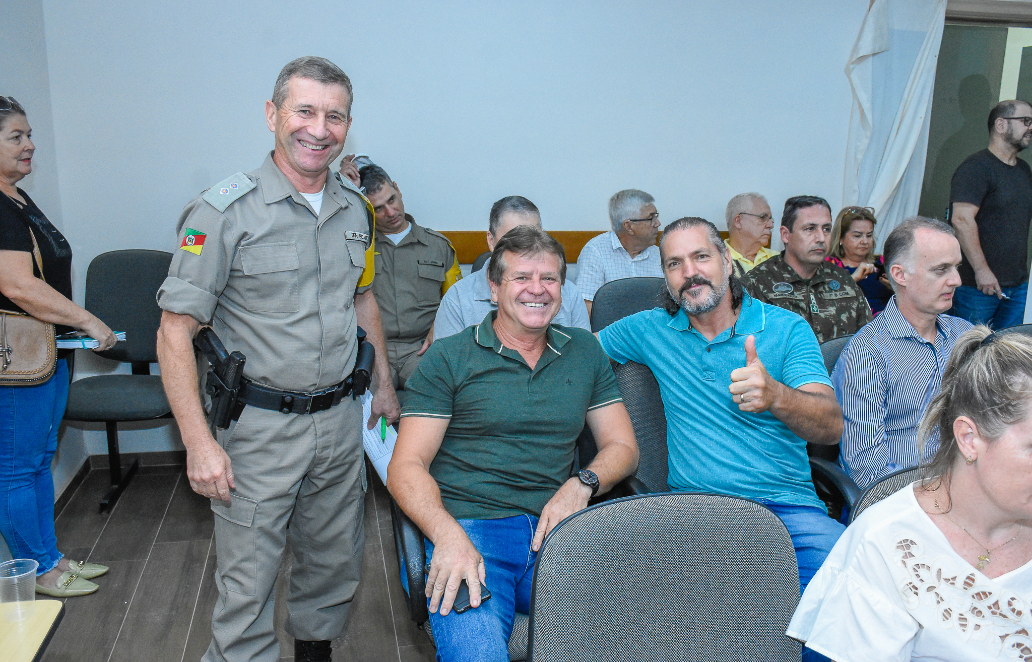 Sessão Especial do Legislativo marca os 22 anos do policiamento rodoviário da Brigada Militar de Santo Ângelo