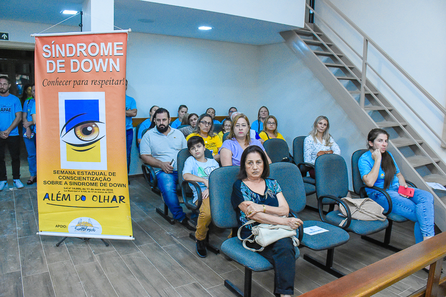 Câmara de Vereadores realiza realizada Sessão Especial alusiva ao Dia da Conscientização da Pessoa com Síndrome de Down