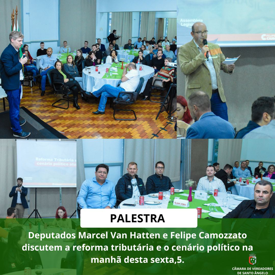Legislativo Municipal participa de reunião almoço nesta sexta-feira