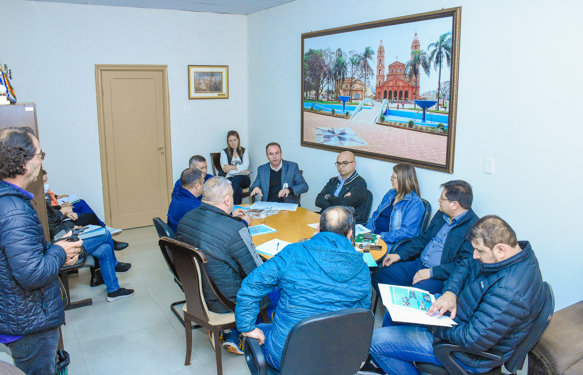  Diretoria do Hospital Santo Ângelo visita o Legislativo para discutir assuntos referentes à Assistência Financeira Emergencial 