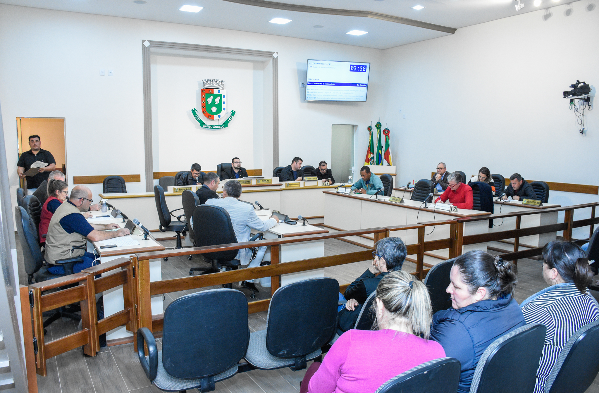 Confira os assuntos deliberados durante a Sessão Ordinária da última segunda-feira